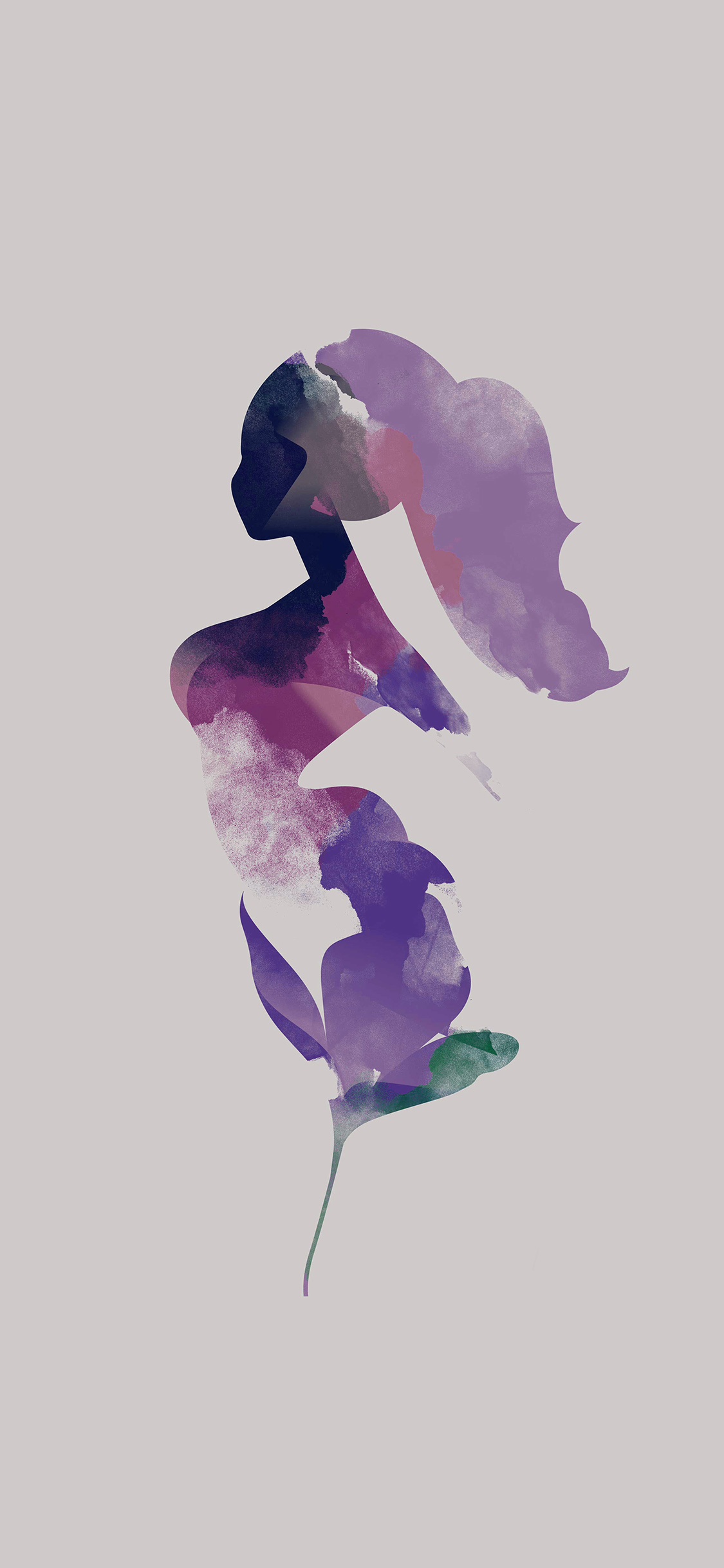 Girl Art Wallpaper Iphone - HD Wallpaper 