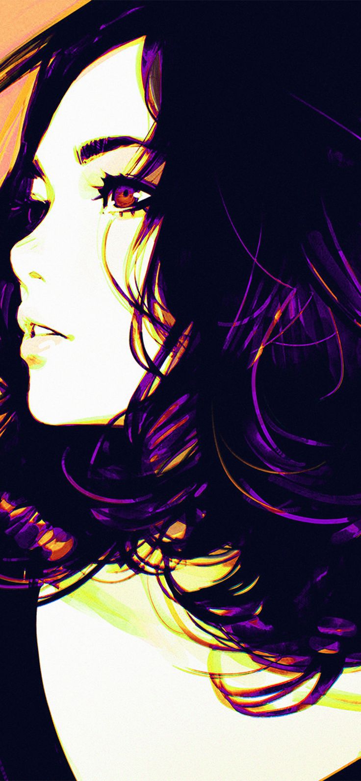 Desktop Wallpaper Illustration Girl - HD Wallpaper 