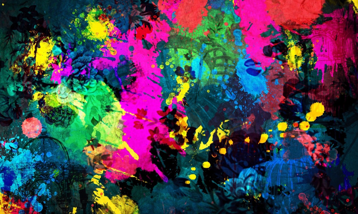 High Resolution Abstract Colors - HD Wallpaper 