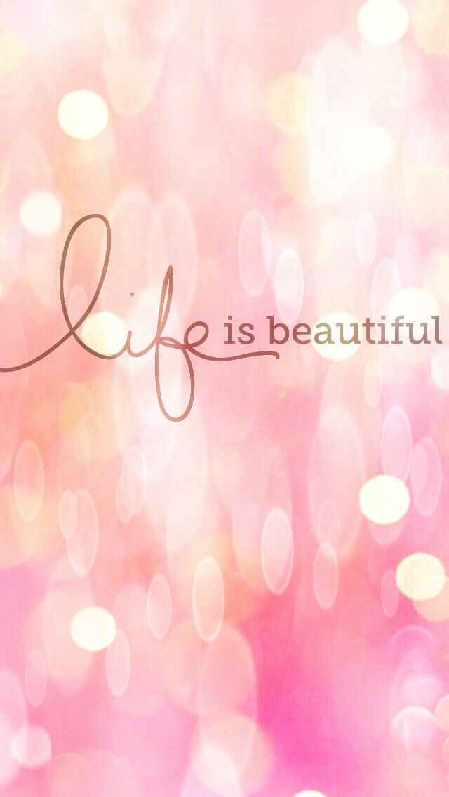 Life Is Beautiful Background - HD Wallpaper 