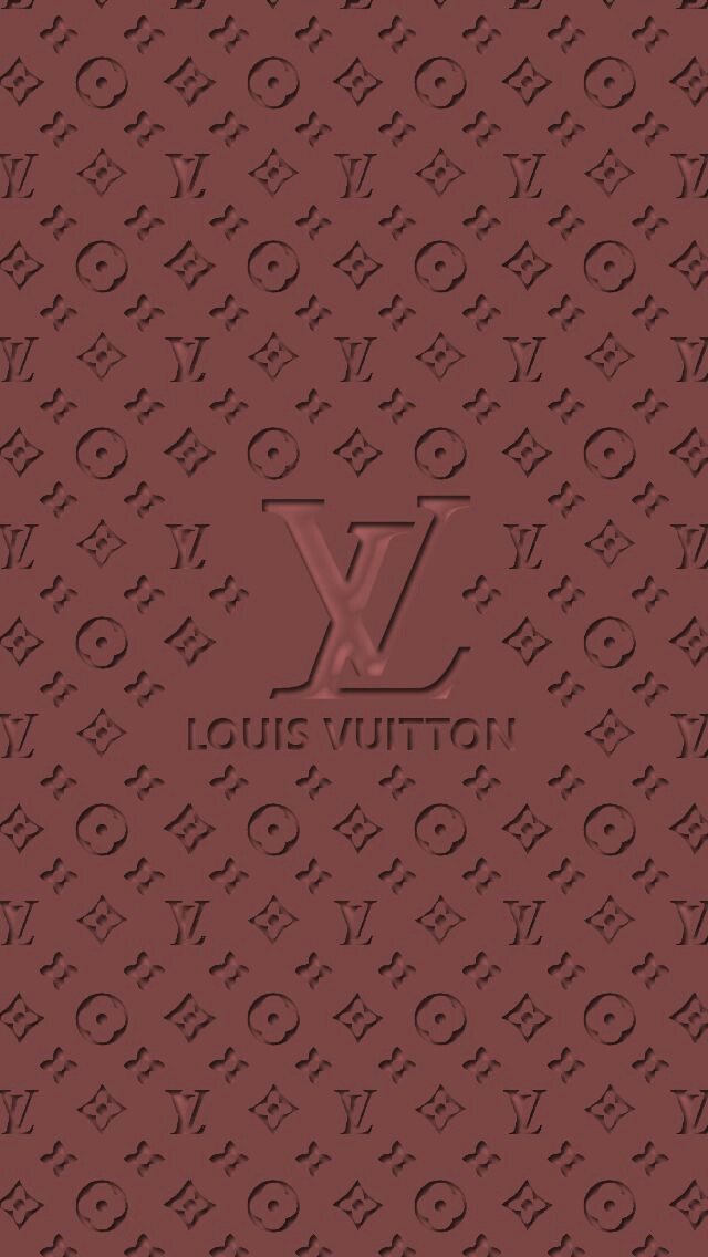 Wallpaper, Brown, And Louis Vuitton Image - Carmine - HD Wallpaper 