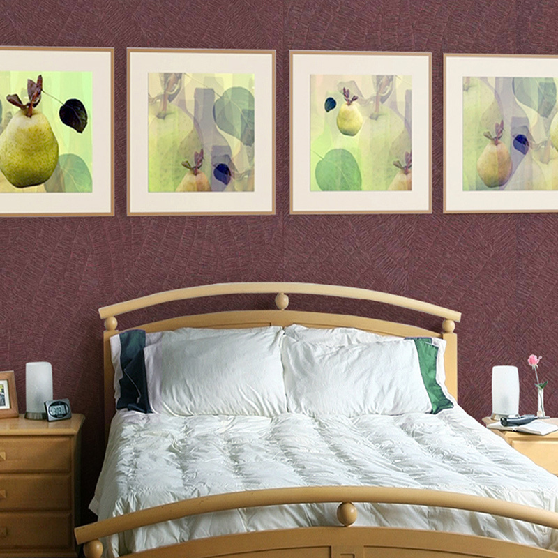 The Latest Beautiful Pattern Non Woven Classic Wallpapers - Middle Class Bedroom Decoration - HD Wallpaper 