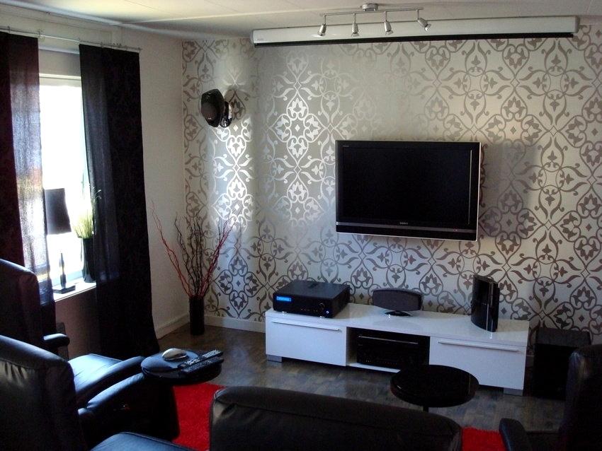 Interior Design For Tv Wall - HD Wallpaper 