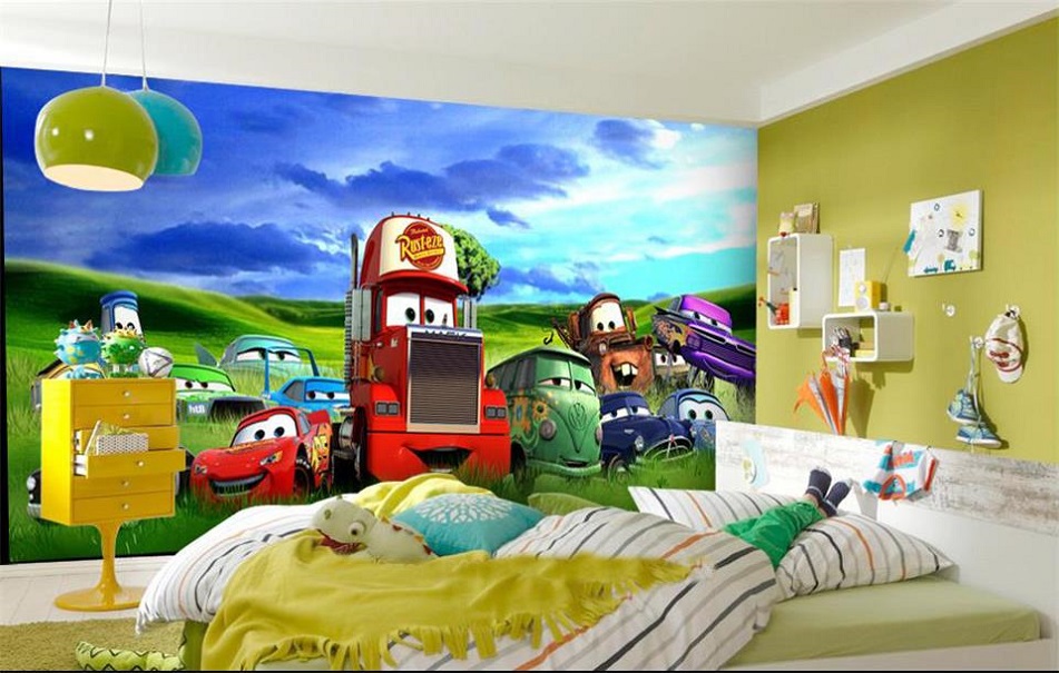 Beautiful Kids Room Wallpaper Design - Mural Koala - HD Wallpaper 