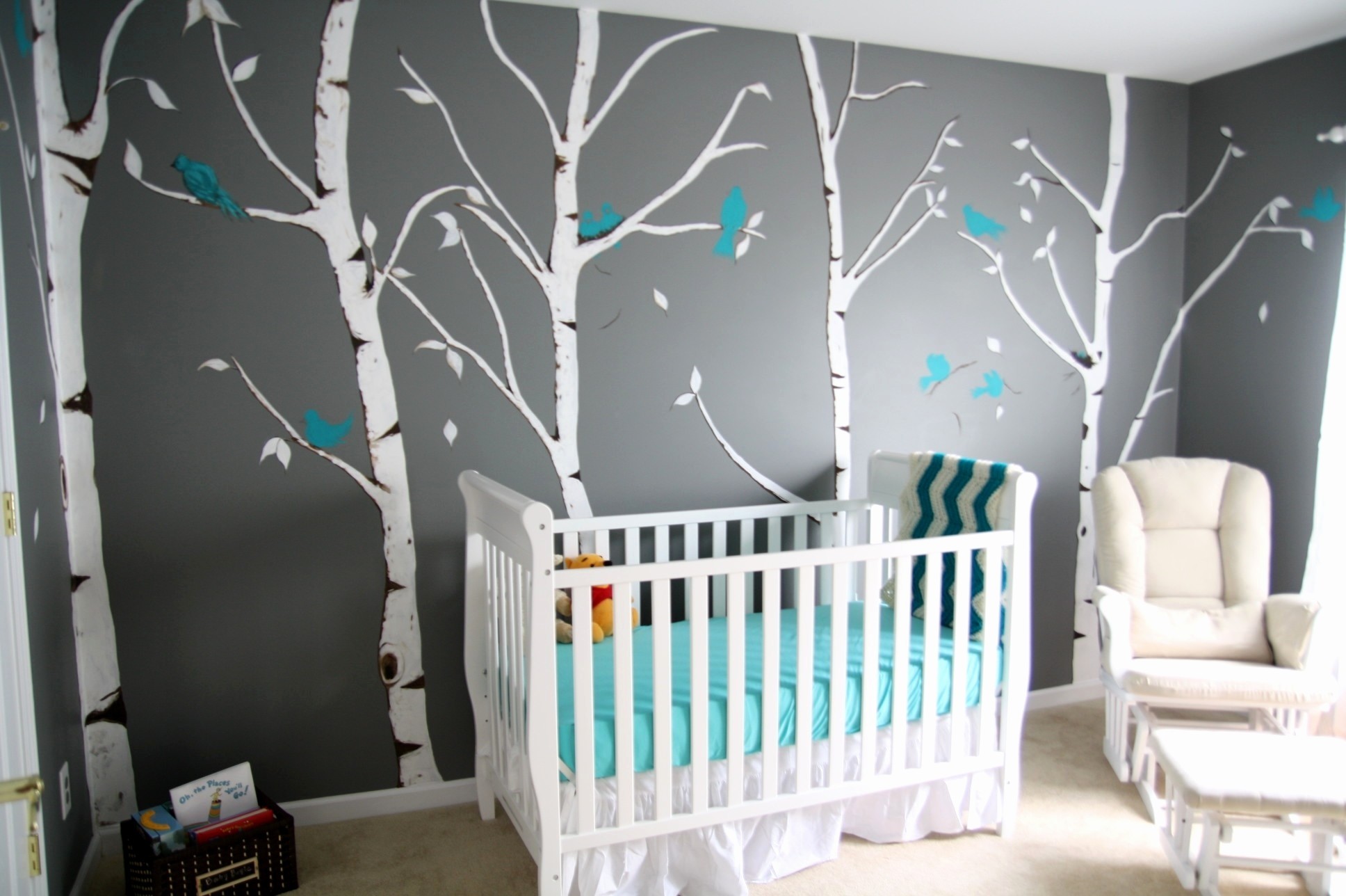 1936x1288, Boy Room Wallpaper Ideas Beautiful Baby - Déco Chambre Bébé Foret - HD Wallpaper 