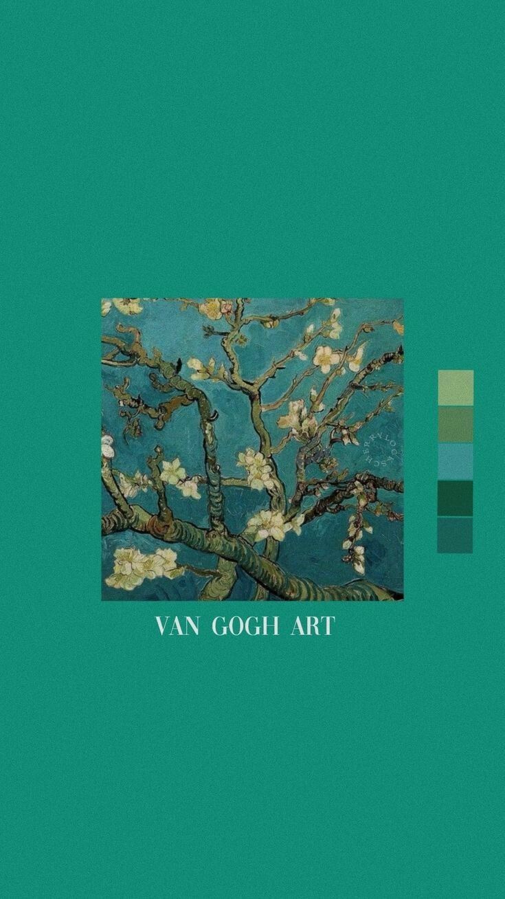 Iphone Almond Blossoms Van Gogh 735x1308 Wallpaper Teahub Io
