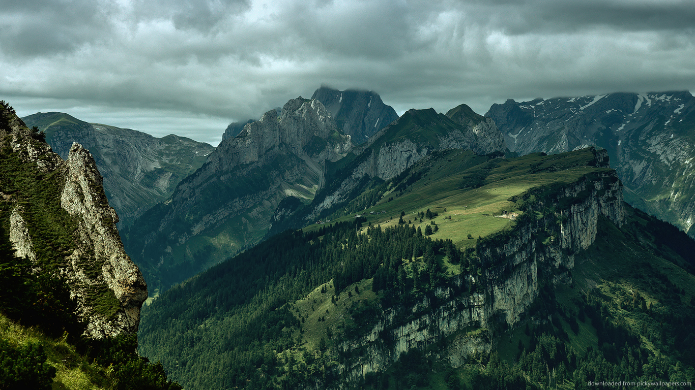 Hoher Kasten Appenzell Alps Switzerland - HD Wallpaper 