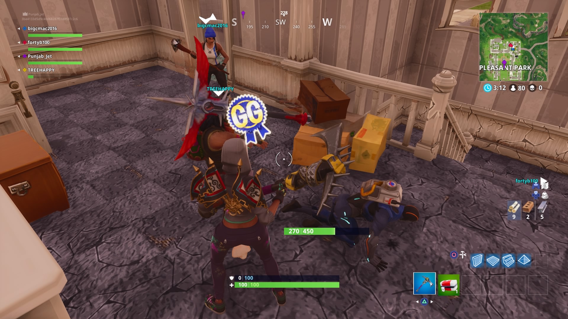 Fortnite Squads Desktop Background - Pc Game - HD Wallpaper 