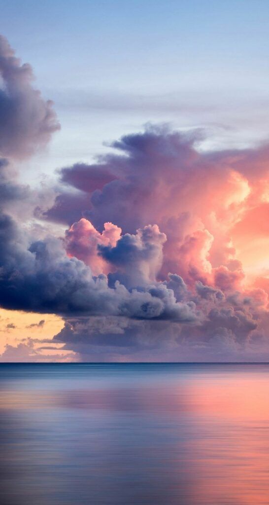 Desktop Wallpaper Clouds Sunset - HD Wallpaper 