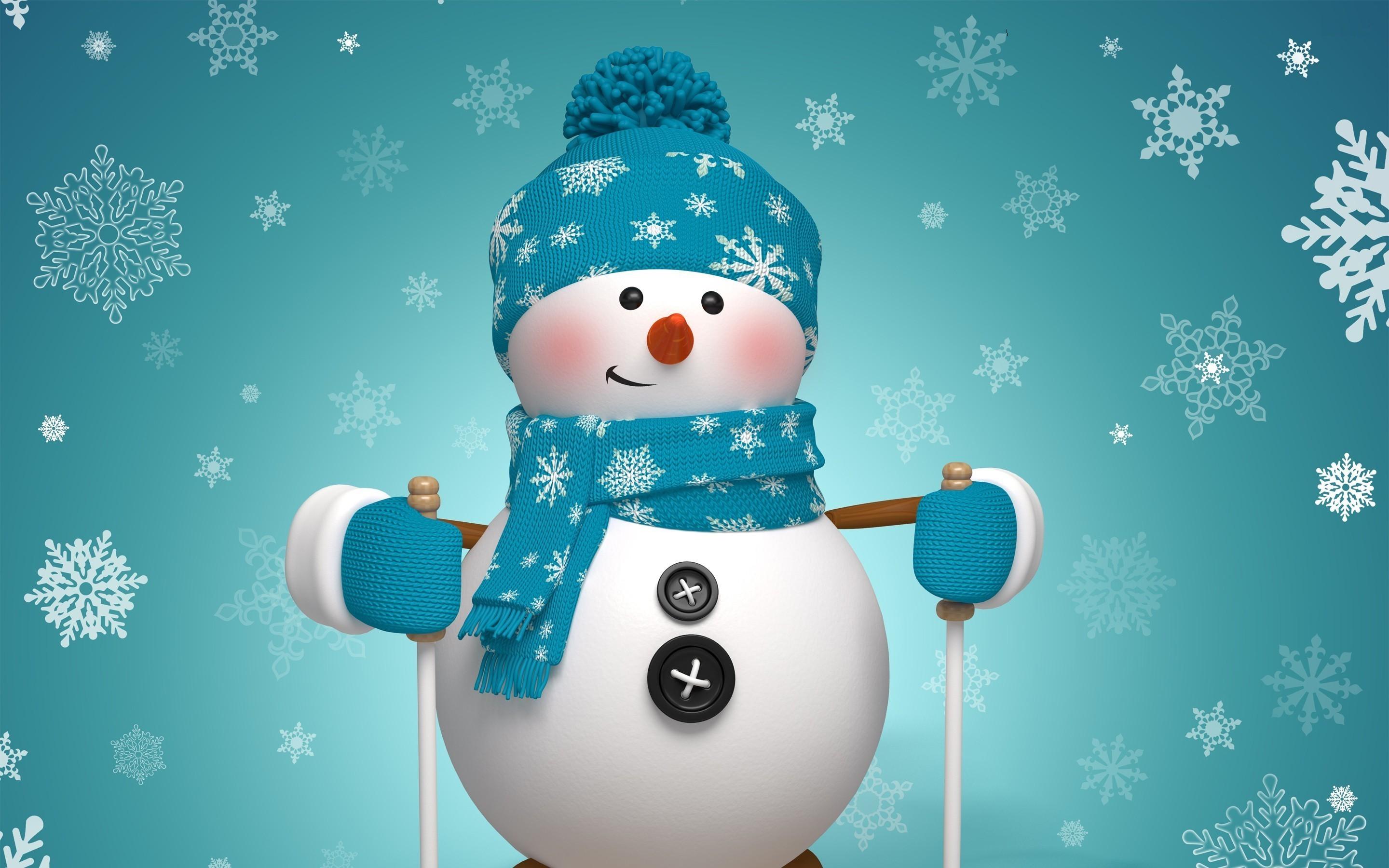 Stunning Hd Snowman Image - Snowman Wallpapers Hd - HD Wallpaper 