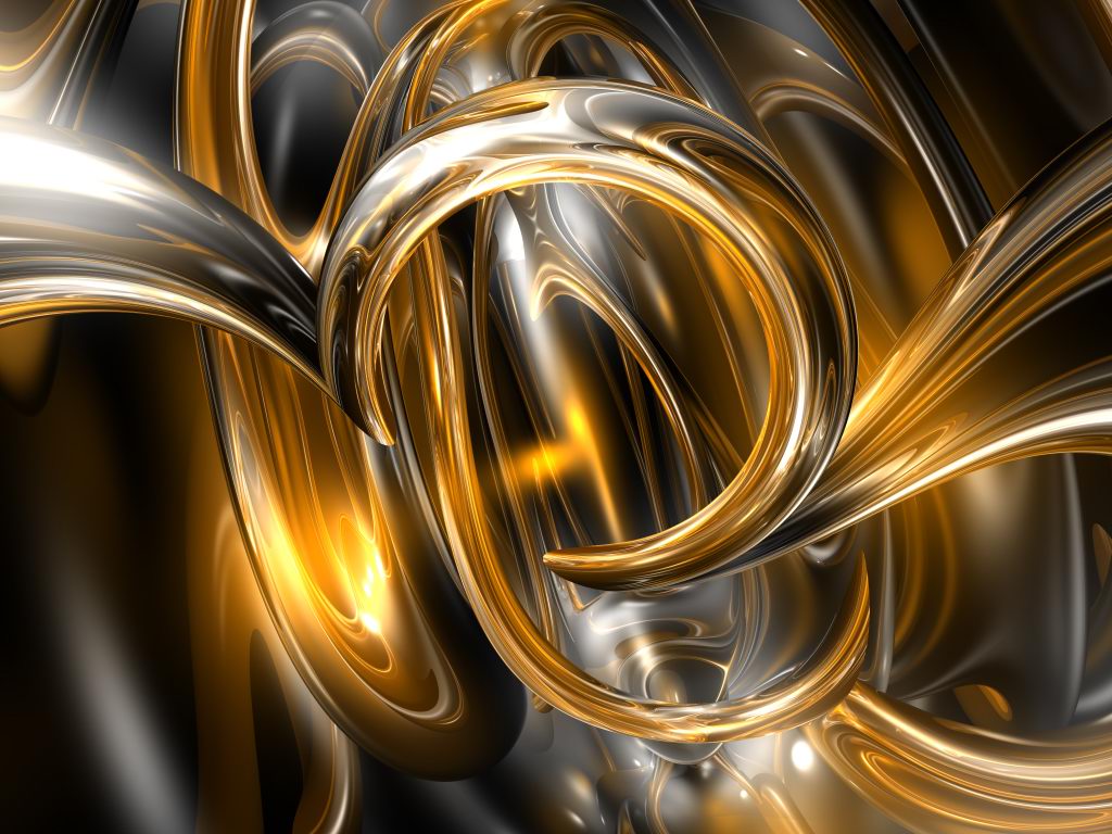 Gold Silver Abstract Background - 1024x768 Wallpaper - teahub.io