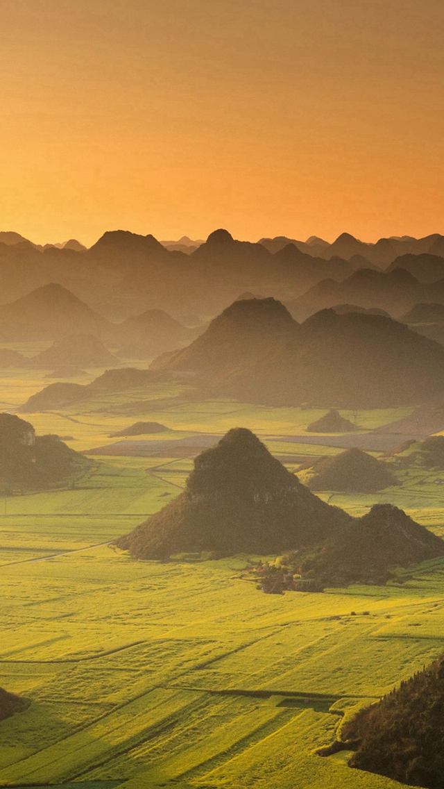 Unique Beautiful Farmland Iphone Wallpaper - HD Wallpaper 