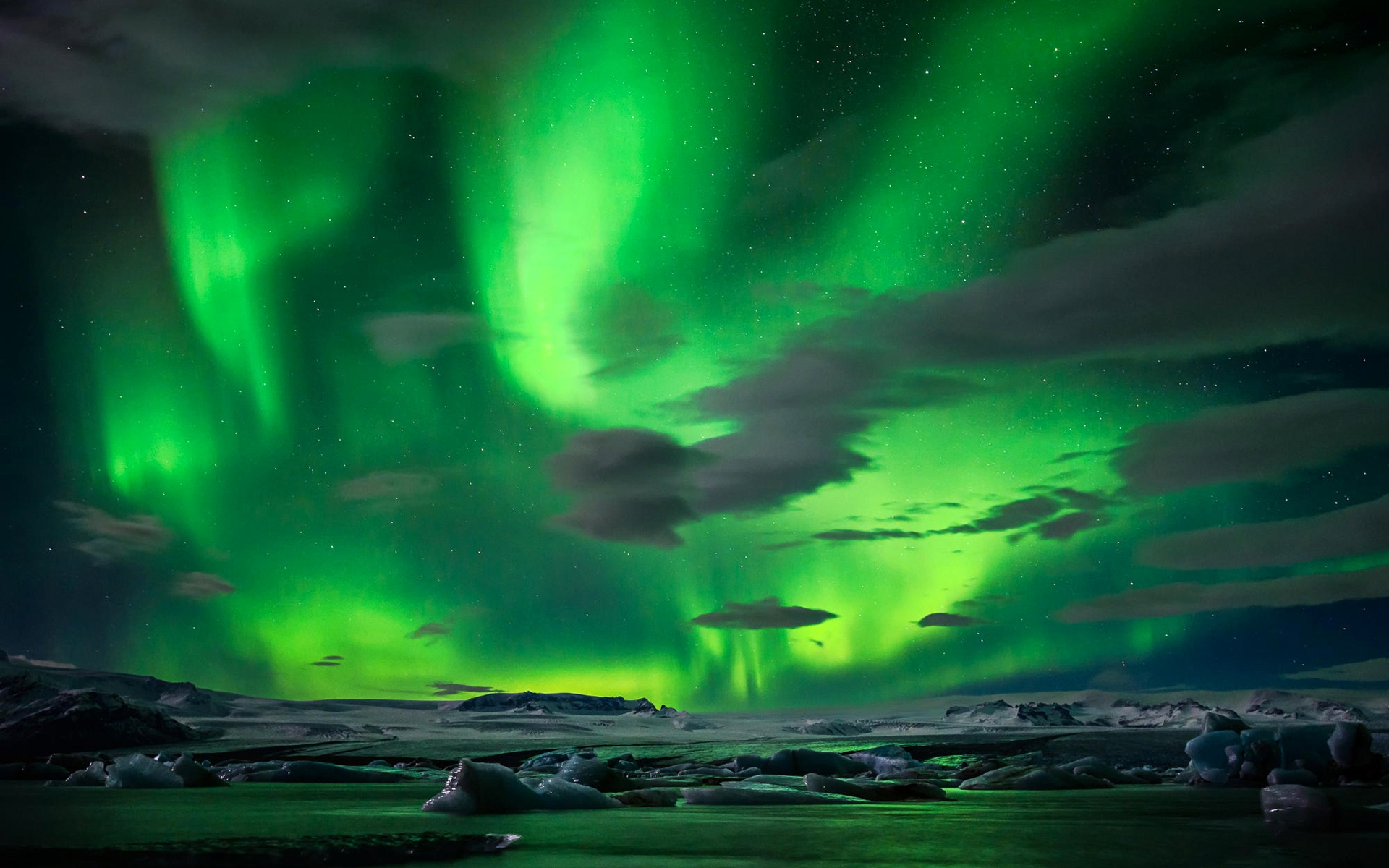 Northern Lights - HD Wallpaper 