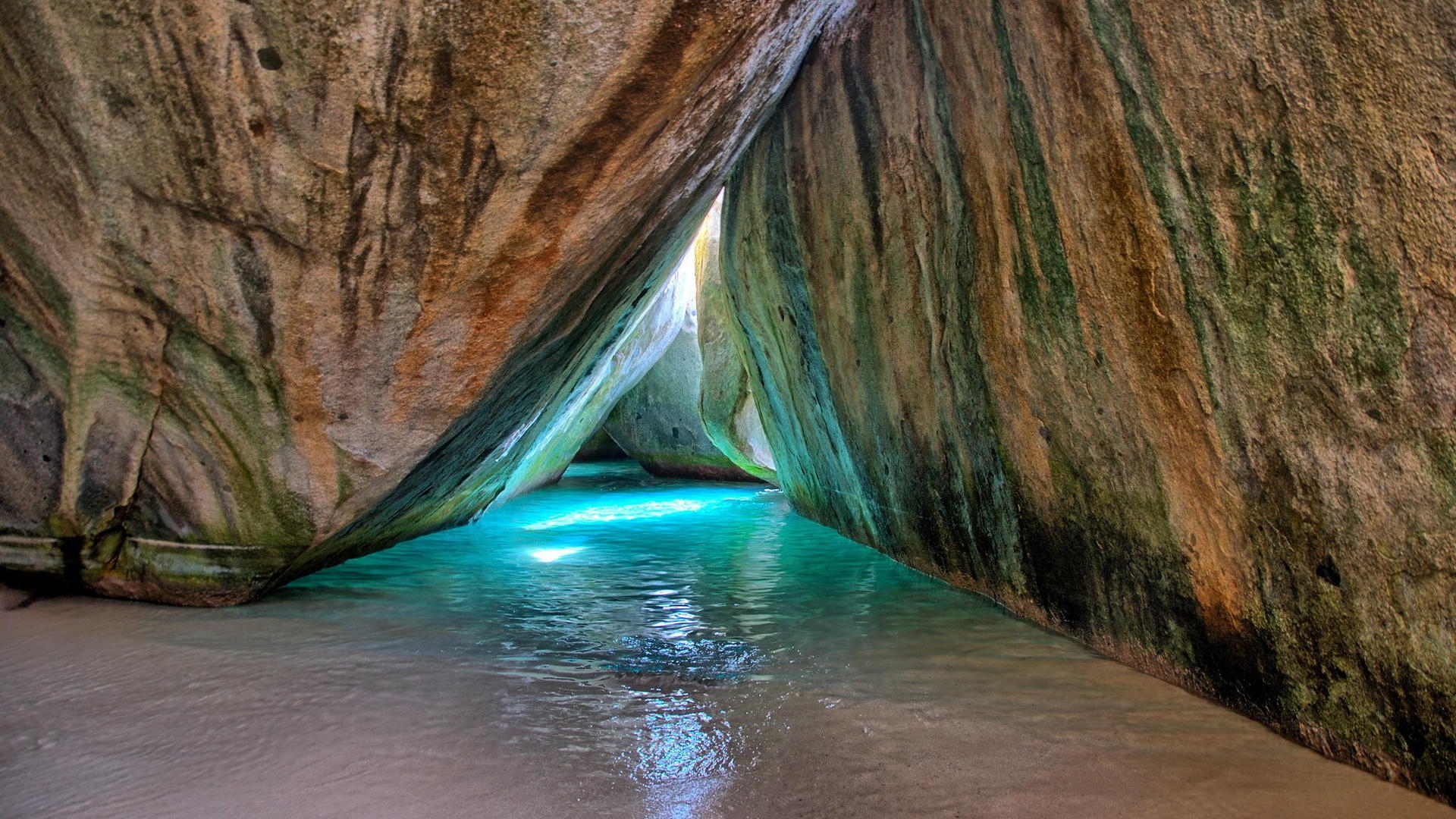 Beautiful Sea Caves - HD Wallpaper 