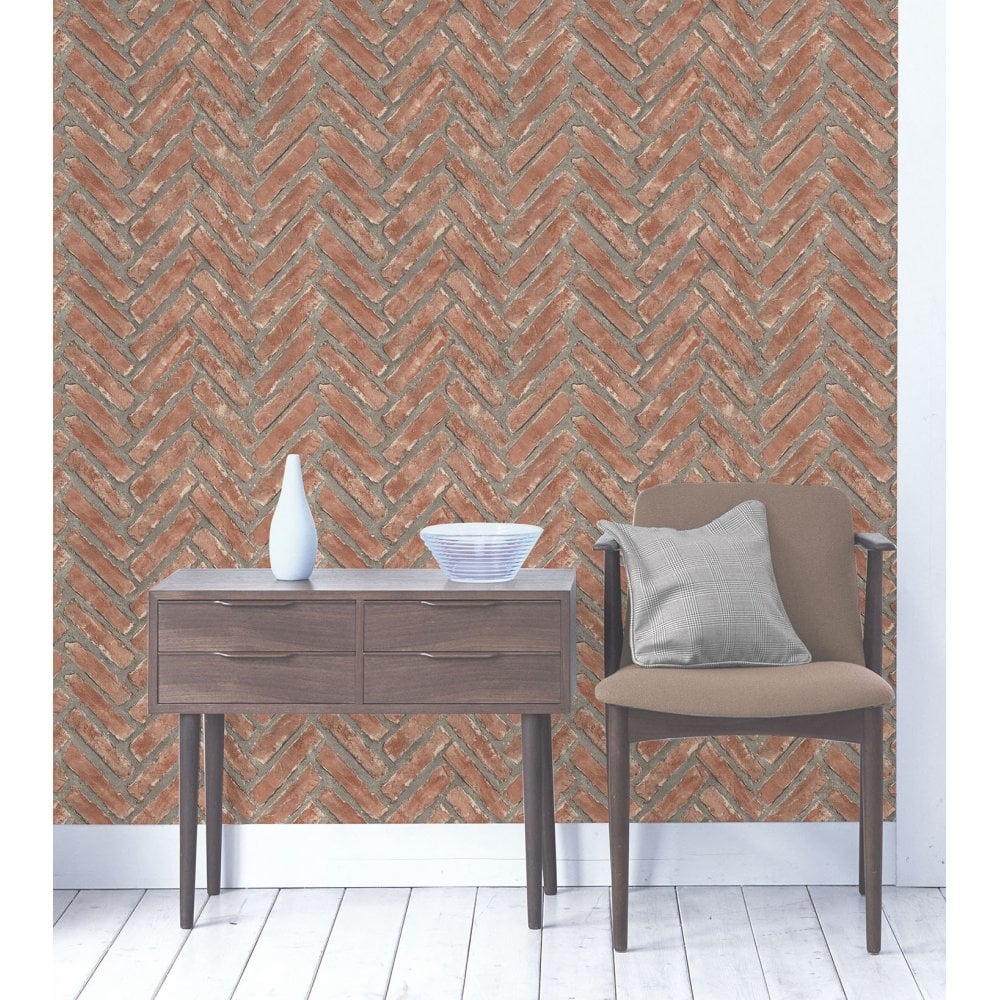 Parquet Wood Feature Wall - HD Wallpaper 