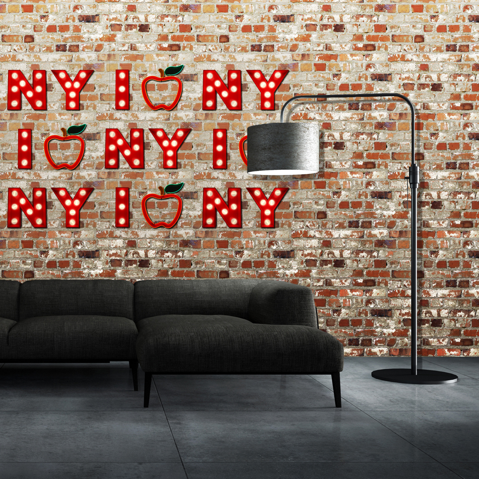 Muriva I Apple New York Wallpaper - 102536 - HD Wallpaper 