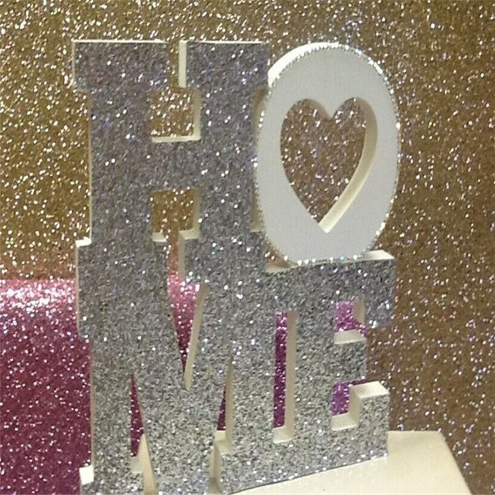 Silver 27in By 197in Silver Chunky Glitter Wallpaper - Heart - HD Wallpaper 