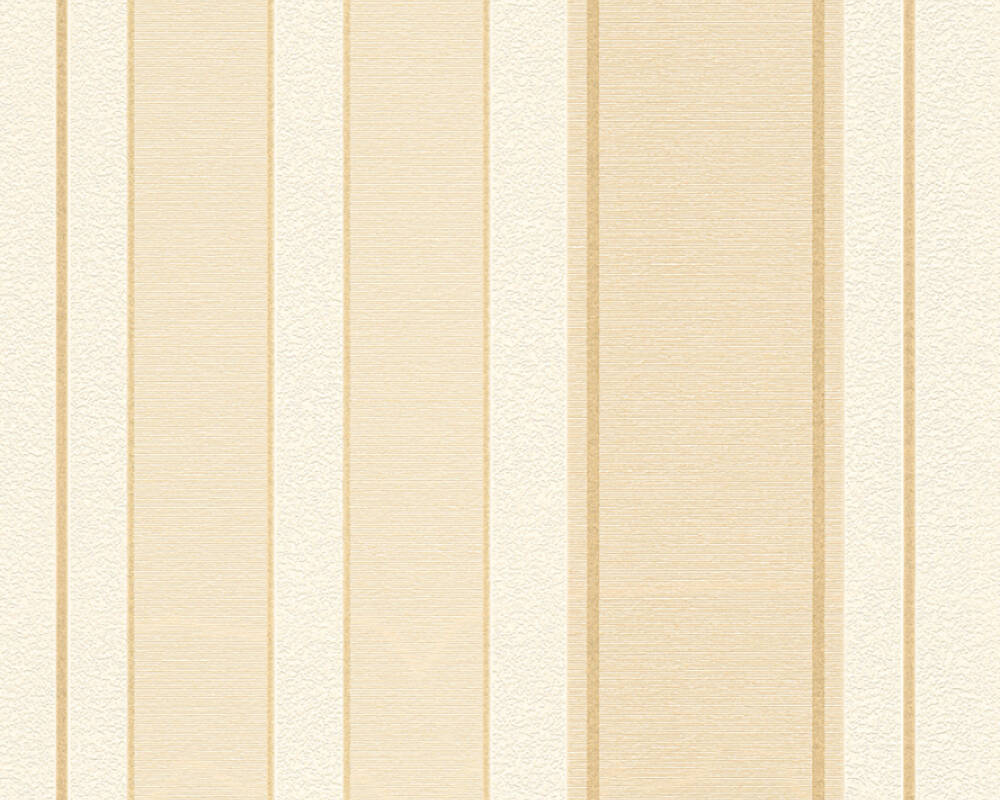 Création Wallpaper Stripes, Beige, Cream, Gold, Metallic - Plank - HD Wallpaper 