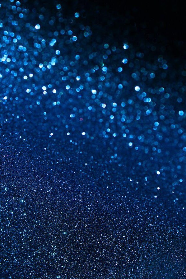 Blue Glitter Wallpaper Hd - HD Wallpaper 