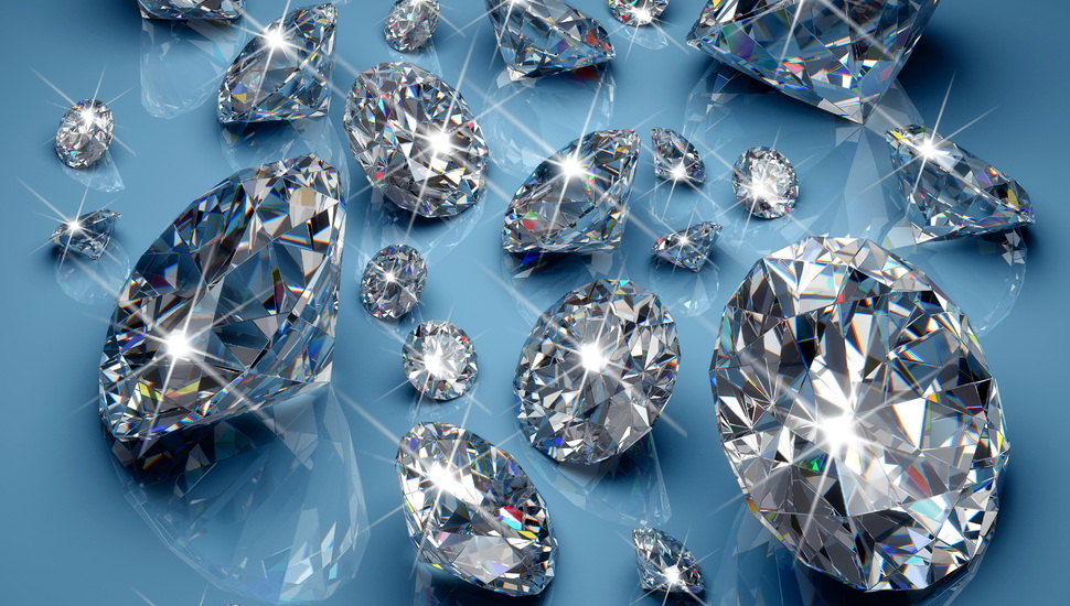 Glow, Glitter, Jem, Diamonds, Brilliant, Diamonds, - Diamond Background Hd - HD Wallpaper 