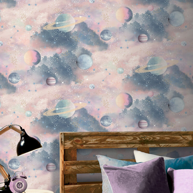 Grey And Pink Brick - HD Wallpaper 