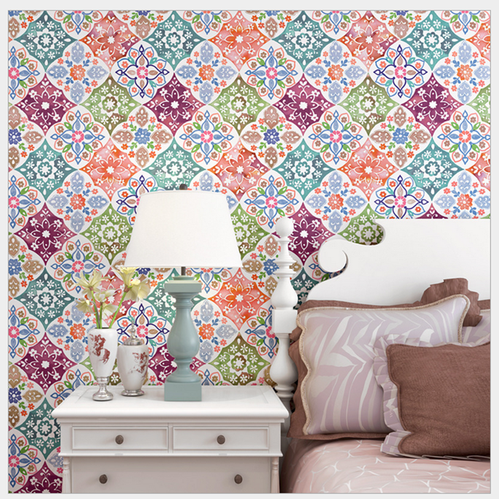 Giấy Dán Tường Giả Gạch Bông - HD Wallpaper 