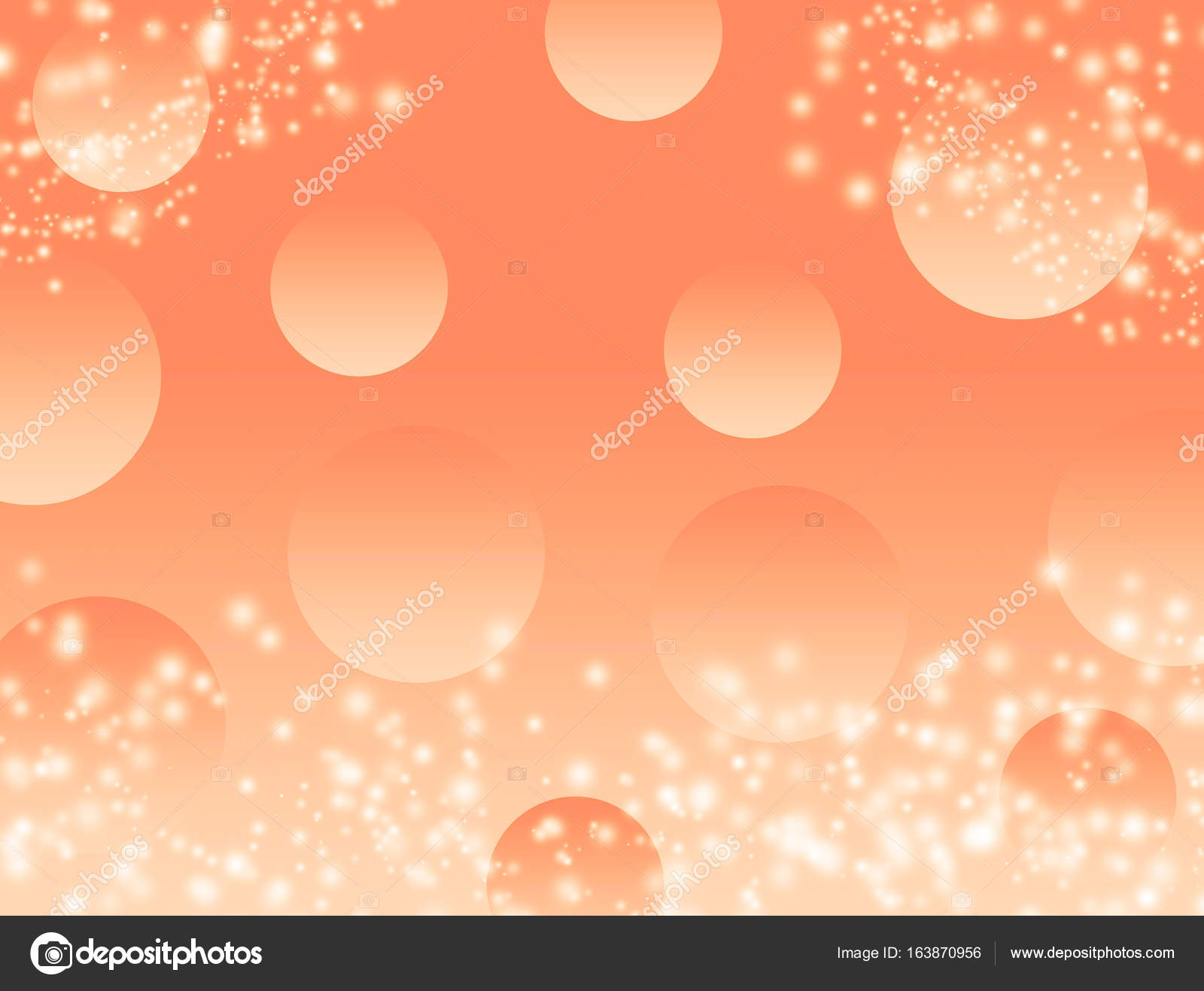 Peach Glitter Wallpaper