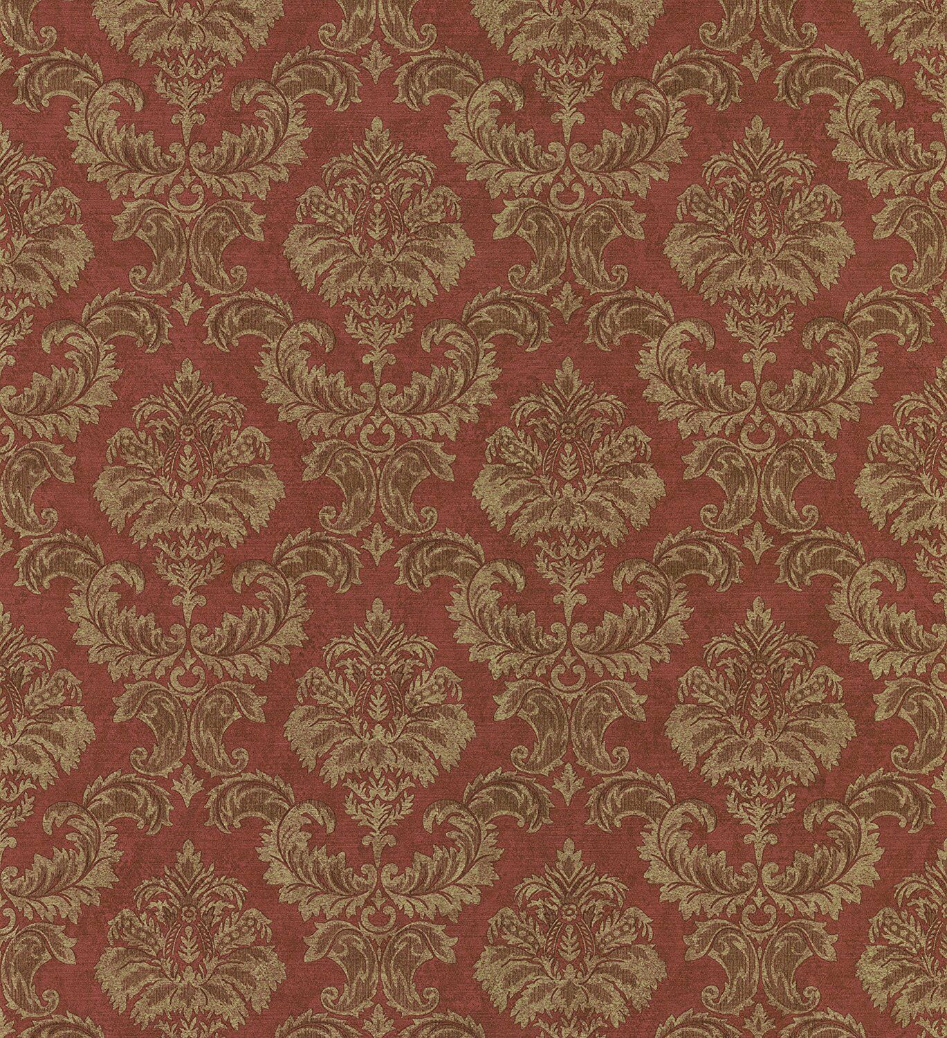 Retro Bricks Wall Effect Metallic Wallpaper - Tile - HD Wallpaper 