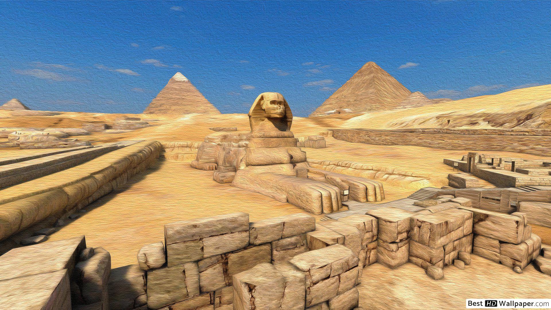 Sphinx Hd - HD Wallpaper 