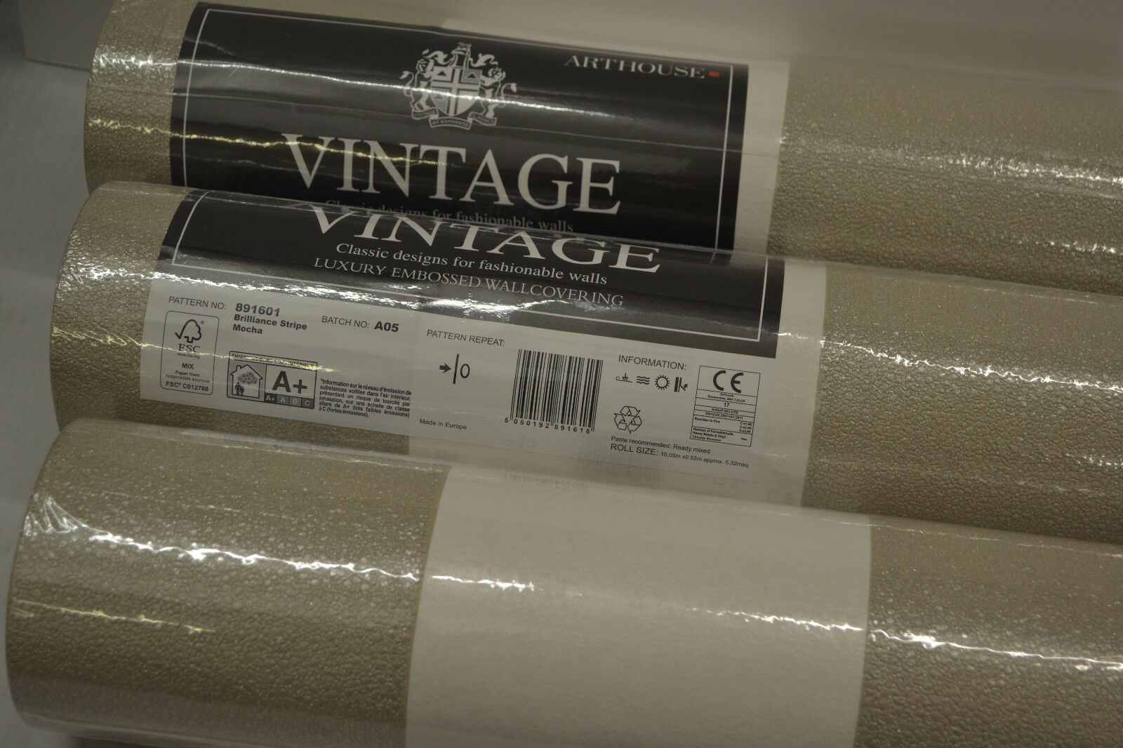 Heimwerker Tapeten Classic Designs Arthouse Vintage - Label - HD Wallpaper 