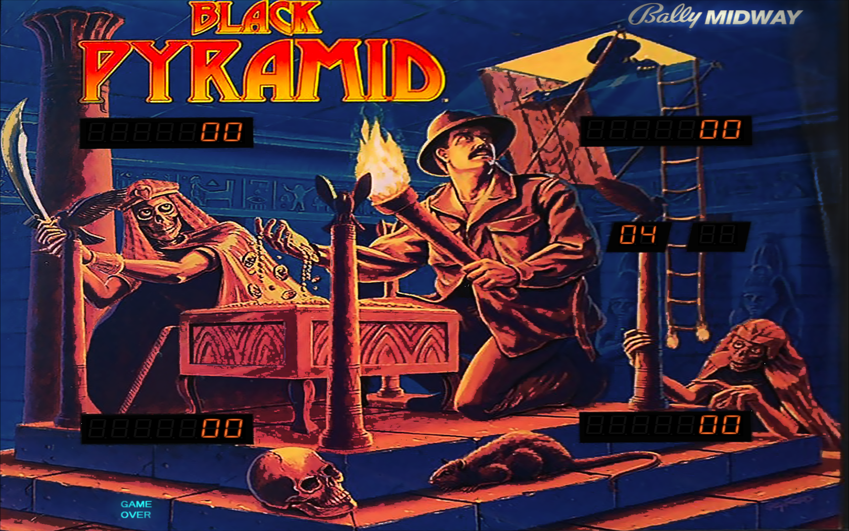 Black Pyramid Bally 1984 - HD Wallpaper 