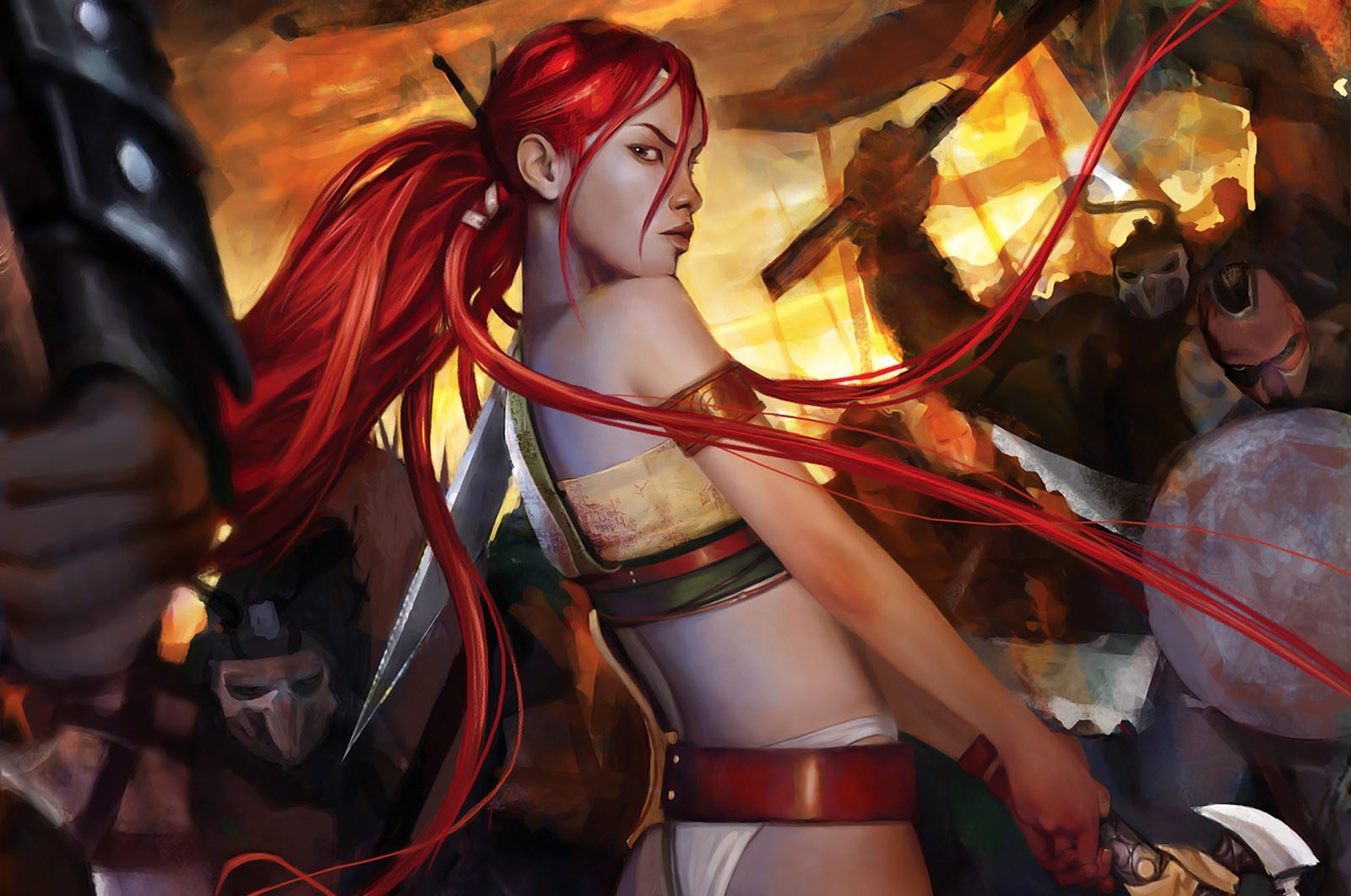 Wallpaper - Heavenly Sword Hentei - HD Wallpaper 