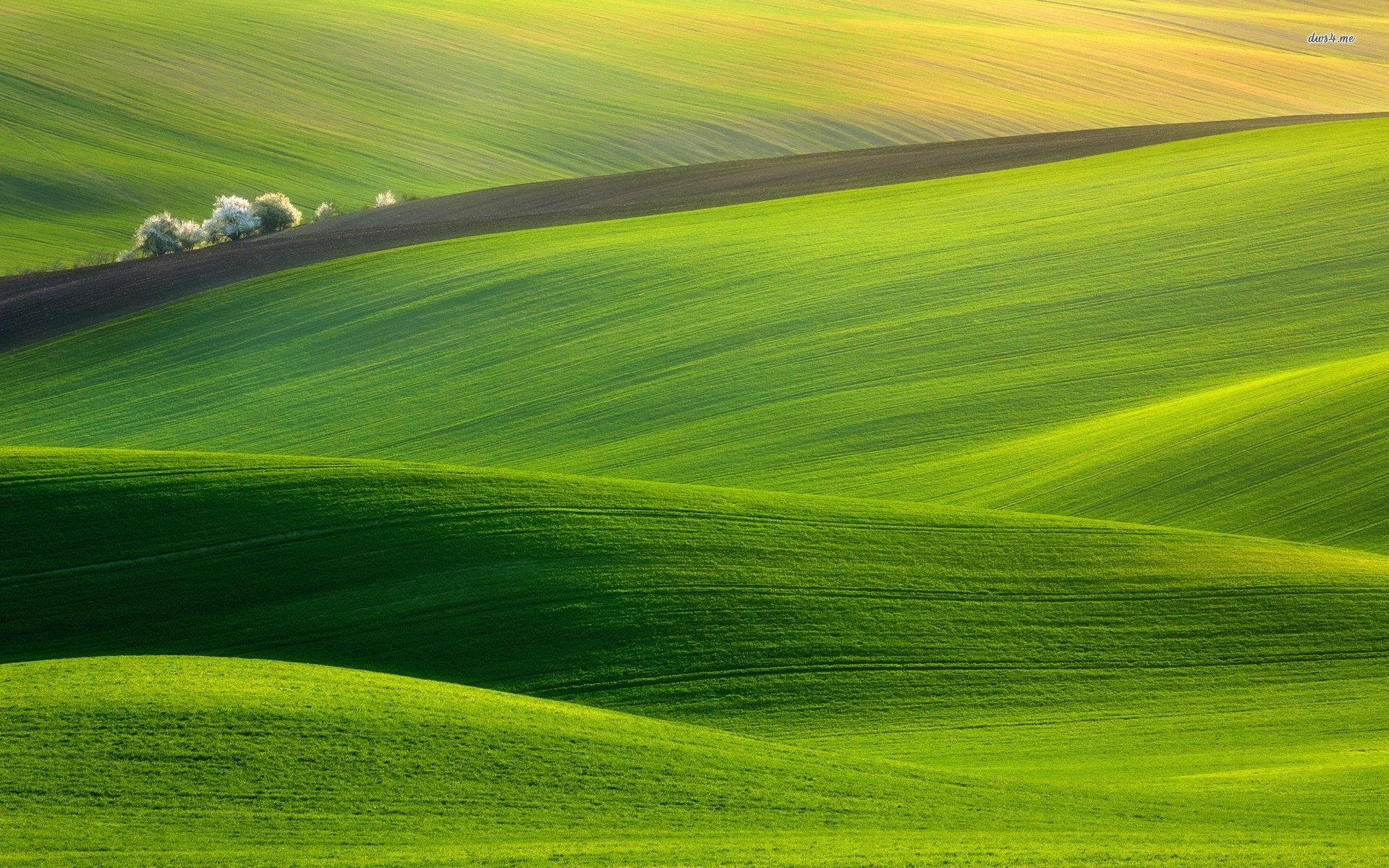 Beautiful Green Hill Hd - HD Wallpaper 
