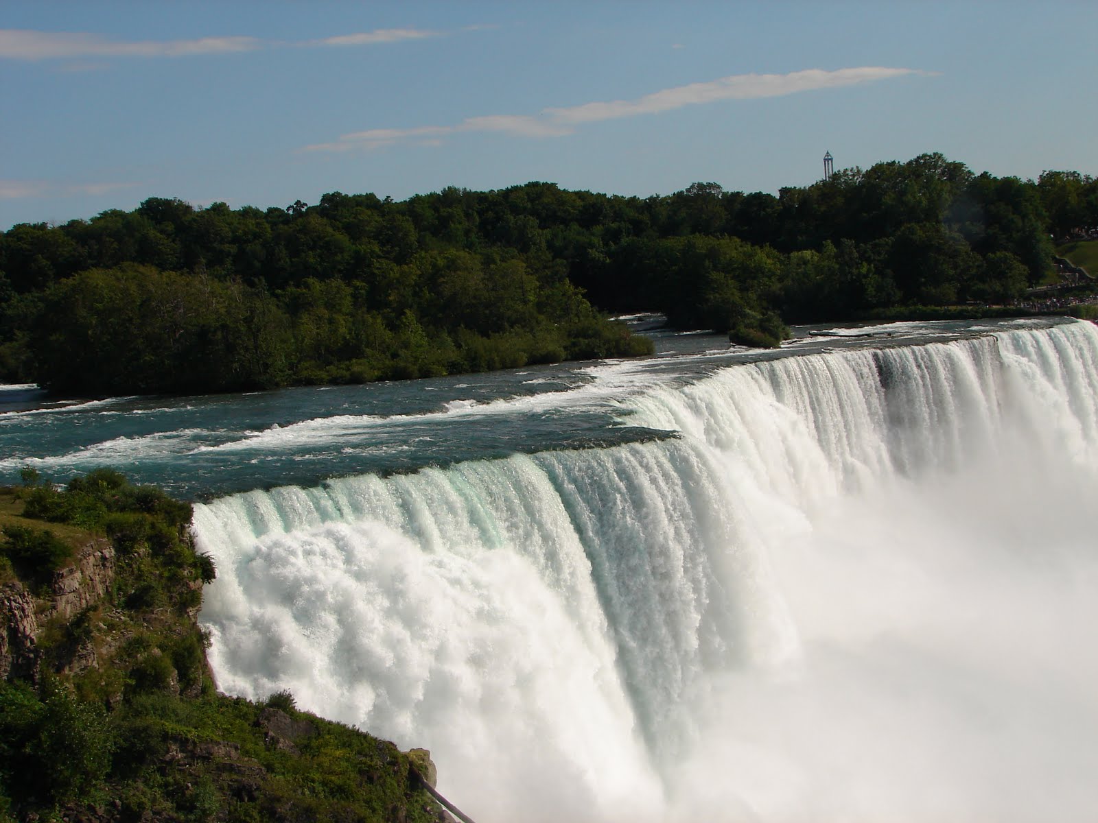 World Biggest Water Fall Niagara Falls Desktop Wallpapers - American Falls  - 1600x1200 Wallpaper 