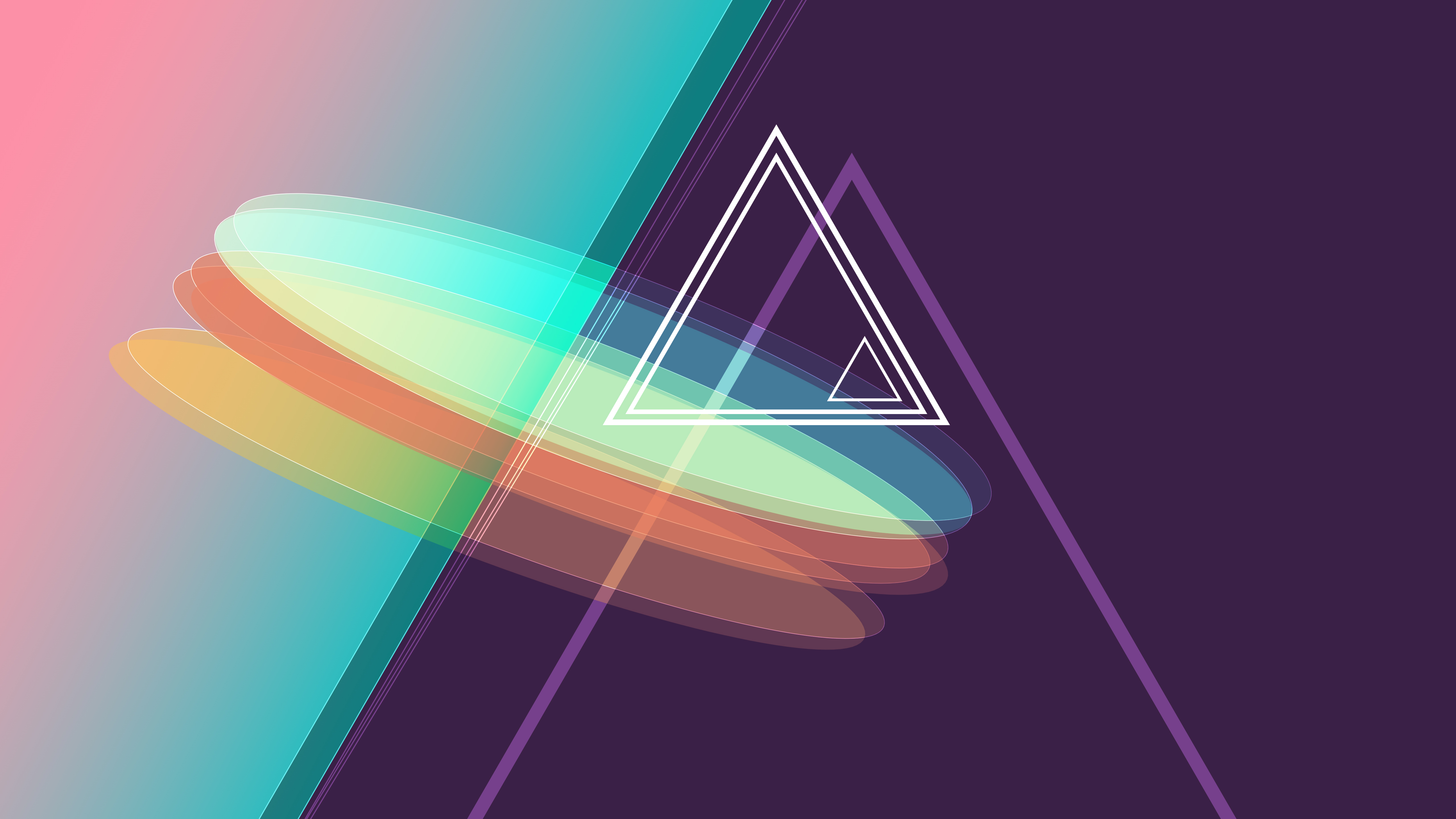 Pyramid Lens 5k Wallpapers - Geometric Wallpaper Iphone - HD Wallpaper 