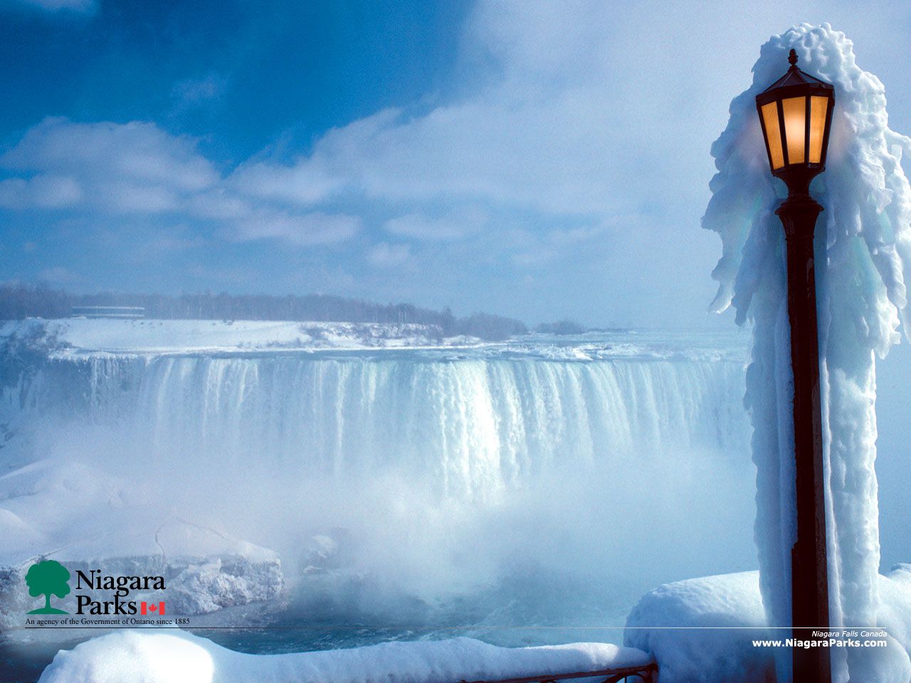 Niagara Falls Winter Canada - HD Wallpaper 