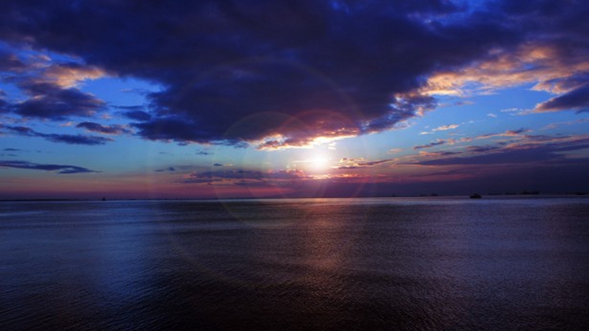 Computer Wallpapers Sunset Time With High-resolution - HD Wallpaper 