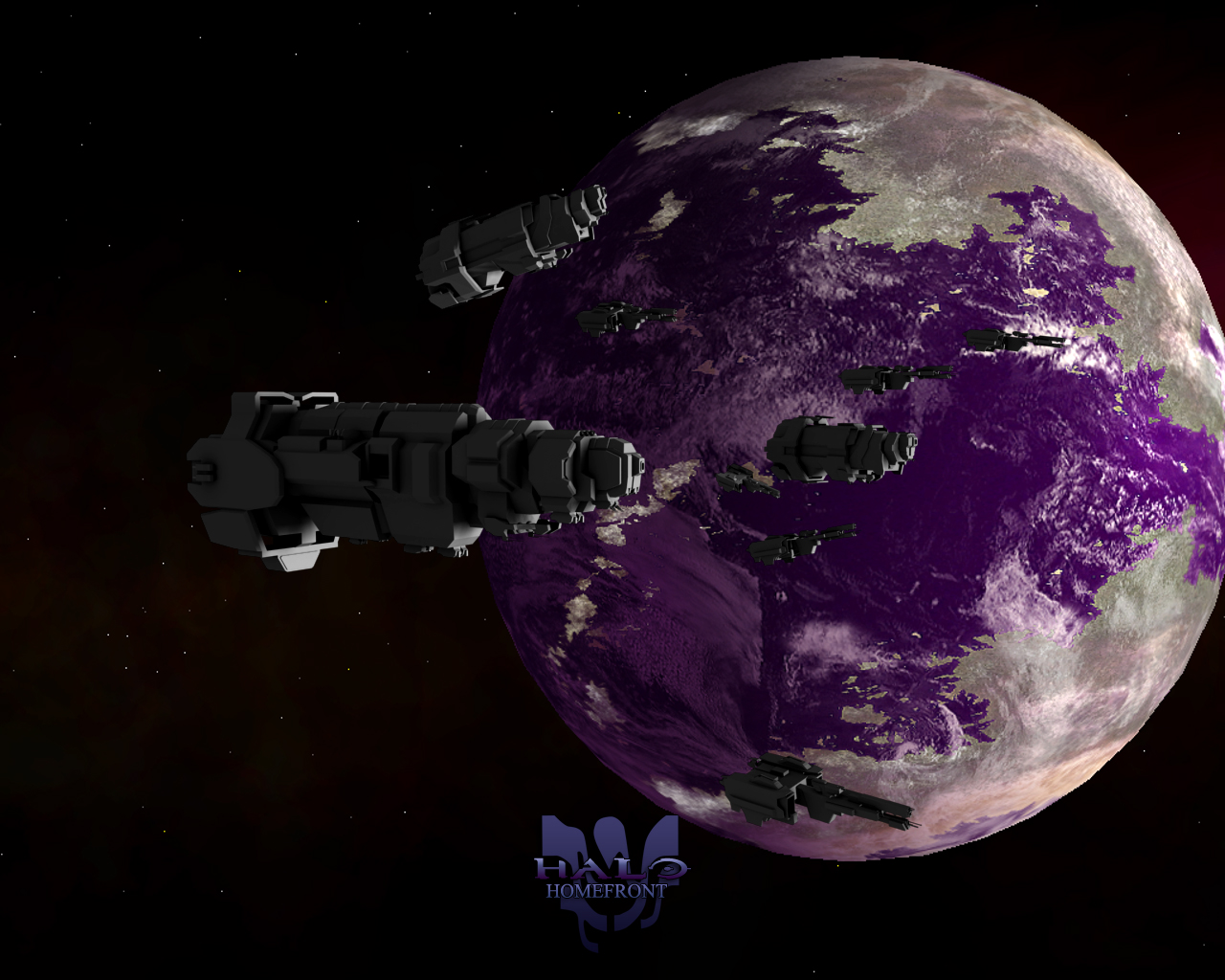 View Media - Homeworld 2 Halo Mod - HD Wallpaper 