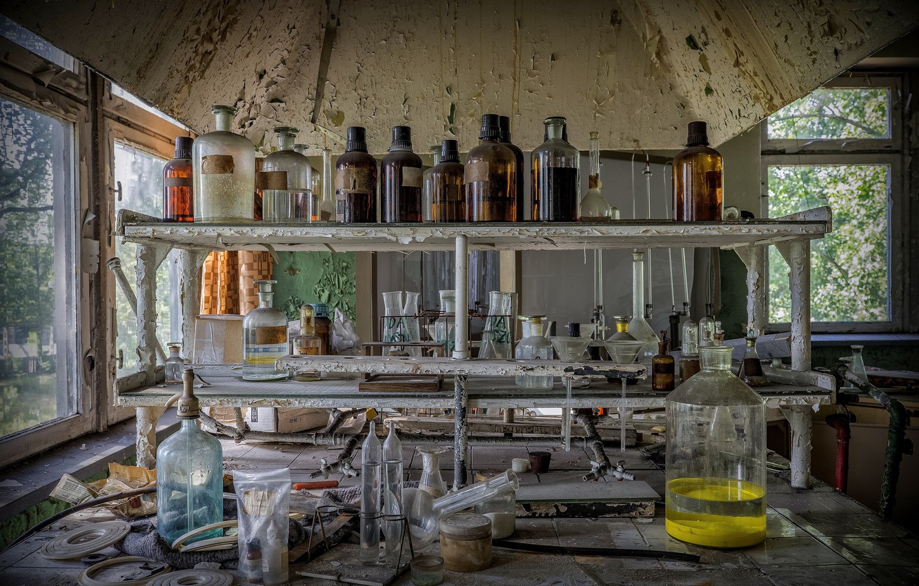 Photo Wallpaper Background, Laboratory, Chemicals - Фон Лаборатория - HD Wallpaper 
