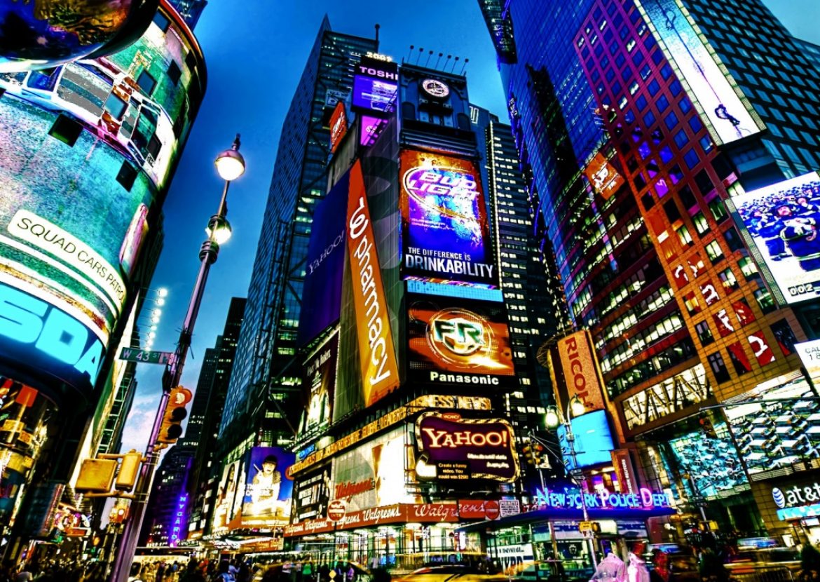 Beautiful Images Of New York Time Square - HD Wallpaper 