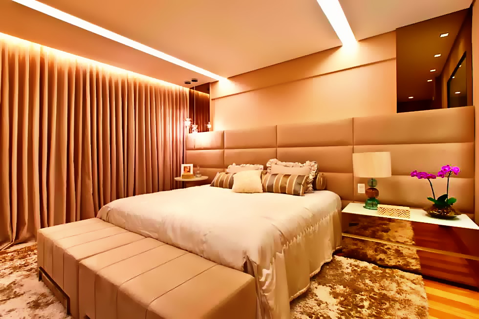 Modern False Ceiling Designs For Master Bedroom - HD Wallpaper 