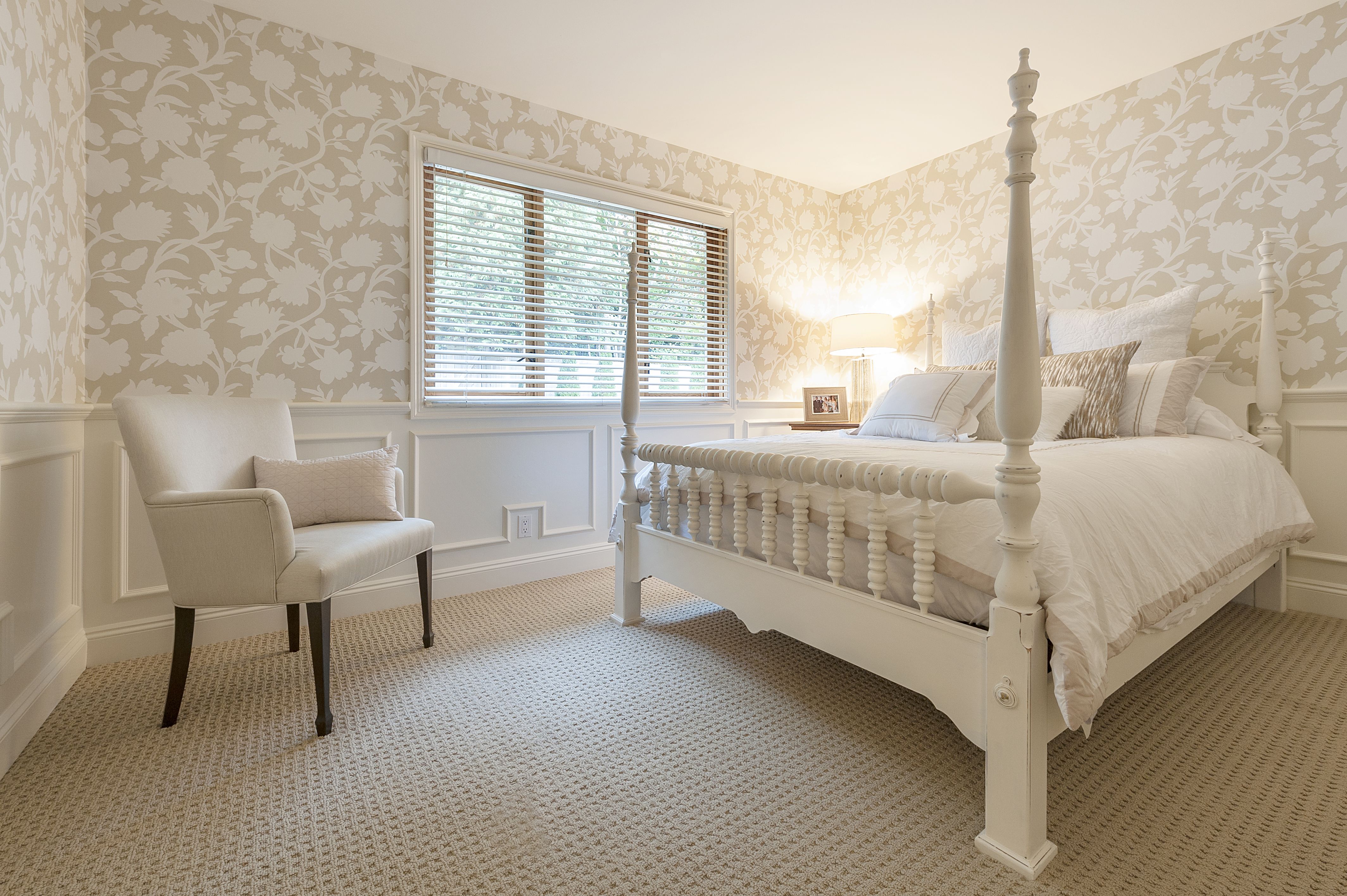 Floral Wallpaper Bedroom Beige 4256x2832 Wallpaper teahub.io