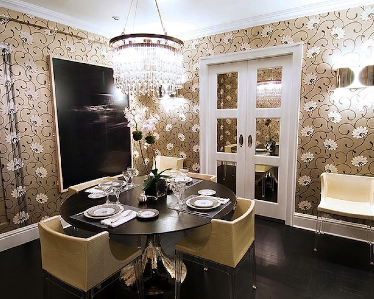 Gold Dining Room Decor, Black White And Gold Living Room Ideas