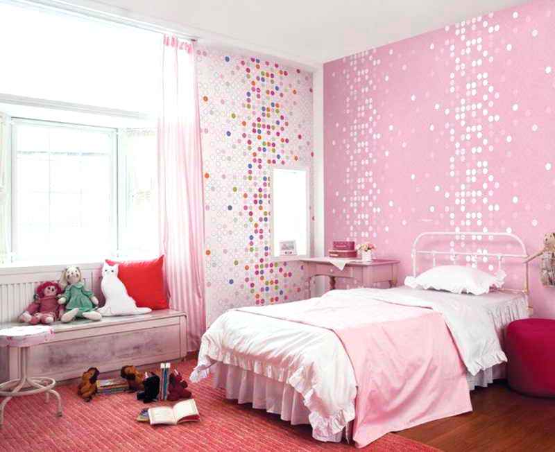 Girls Room Wallpaper Ideas - HD Wallpaper 