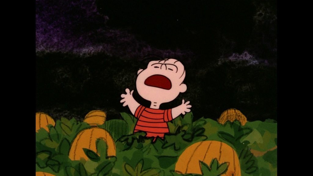 Great Pumpkin Charlie Brown Wallpaper Download Great - Linus The Great Pumpkin Charlie Brown - HD Wallpaper 