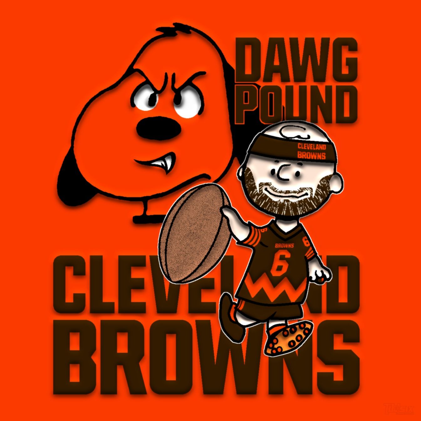 Cleveland Browns Dawg Pound - HD Wallpaper 