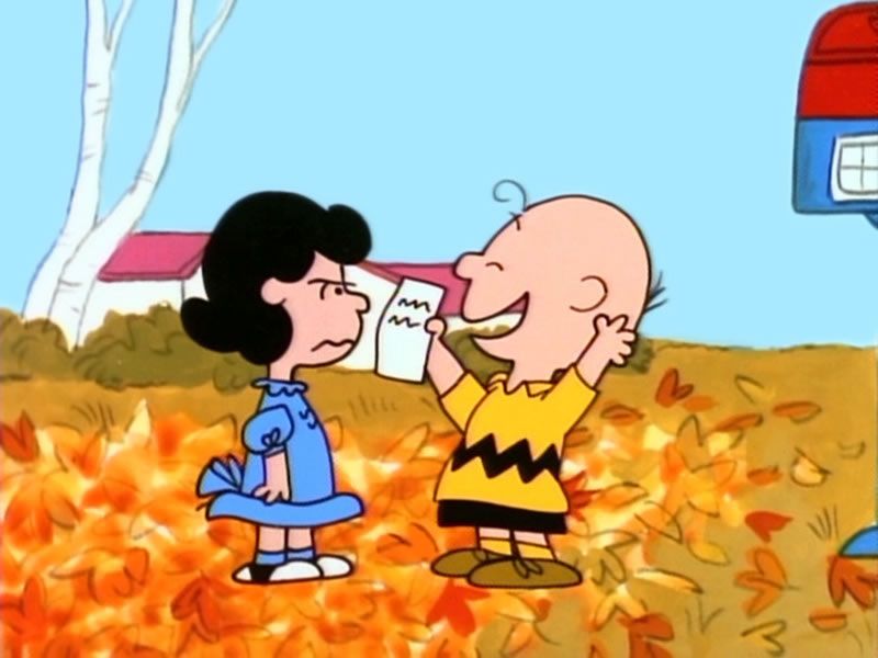 Lucy It's The Great Pumpkin Charlie Brown - HD Wallpaper 