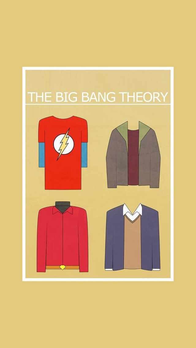 Sheldon, The Big Bang Theory, And Lockscreen Image - Minimalist Poster Big Bang Theory - HD Wallpaper 