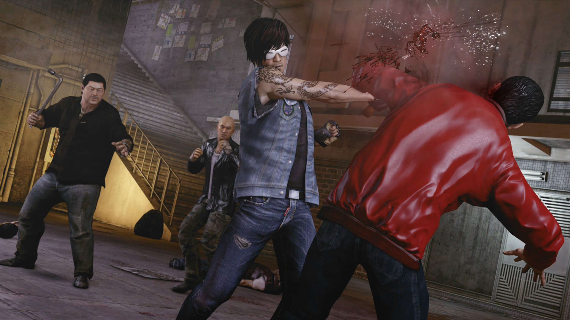 بازی اسلیپینگ داگ برای Ps4 - HD Wallpaper 