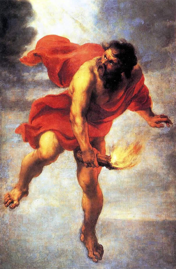 Prometheus Of Greek Myth - Prometheus Literature - HD Wallpaper 